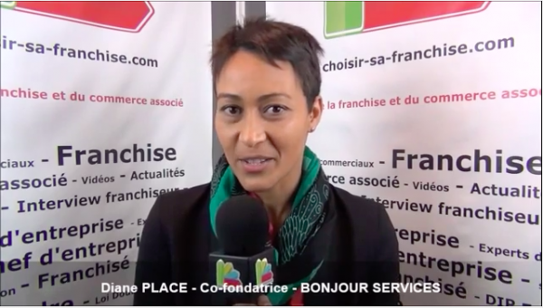 Interview de Diane PLACE - Fondatrice de la franchise BONJOUR SERVICES