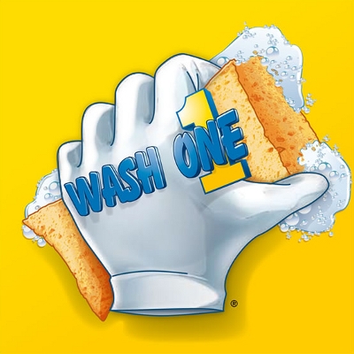 Wash one