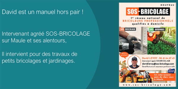 Franchise SOS Bricolage : David est un manuel hors pair !