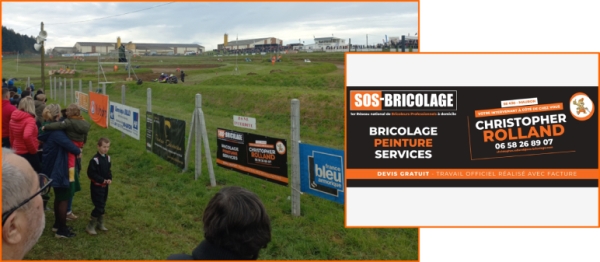 Franchise SOS Bricolage, sponsor Championnat de France d'autocross et de Sprintcar