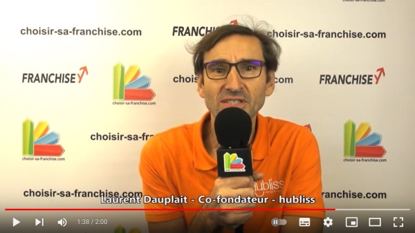 Franchise HUBLISS - Laurent Dauplait - Interview au Salon des Services à la Personne 2022