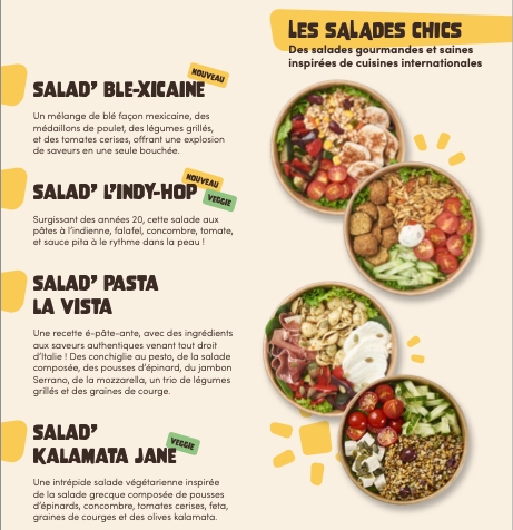 Franchise La Mie Câline dévoile sa carte printemps / été 100% gourmande !