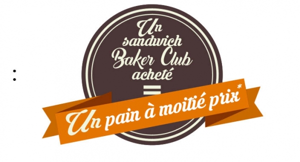Franchise La Mie Câline : les sandwichs Baker Club - promotion