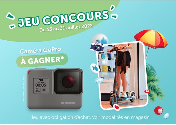 Franchise Cash Converters : grand jeu pour tenter de remporter une GOPRO Hero8