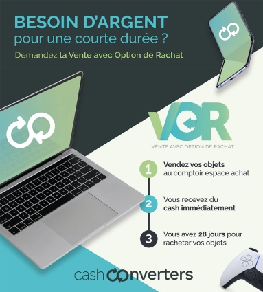 Franchise Cash Converters : connaissez-vous la VOR (Vente avec Option de Rachat) ?