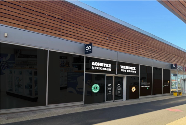 Franchise Cash Converters Chambly (60) déménage dans le centre commercial Parenthèse à la frontière entre Persan et Chambly sous les nouvelles couleurs du groupe