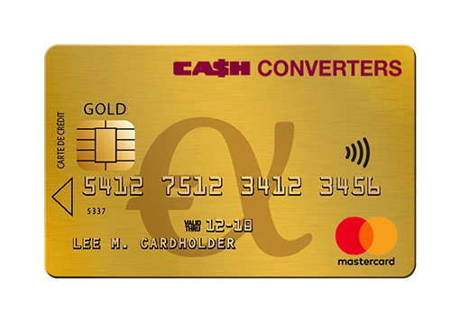 Franchise Cash Converters lance la Gold Mastercard gratuite pour ses clients