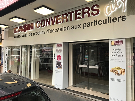 Franchise Cash Converters : nouveau propriétaire et nouveau design pour le magasin de Villeurbanne