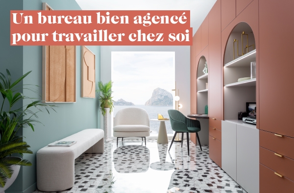 Franchise Mobalpa : un bureau bien agencé pour travailler chez soi