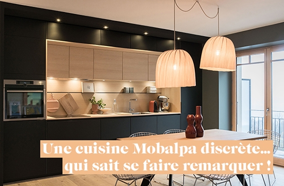 Franchise Mobalpa :  une cuisine Mobalpa discrète... qui sait se faire remarquer !