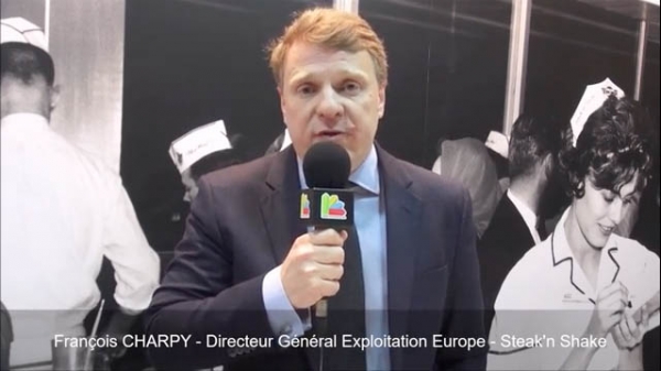 Interview de François CHARPY, Directeur Général Exploitation de la franchise Steak'n Shake au salon Franchise Expo Paris 2017