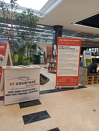 Franchise GT Courtage Automobile 89 chez Auchan