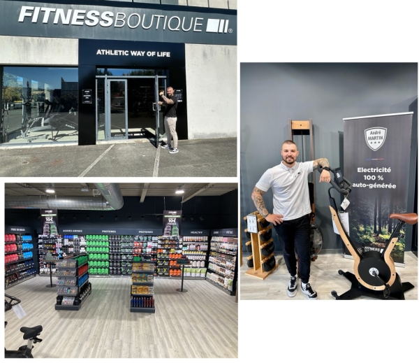 Franchise FitnessBoutique : déménagement de la boutique de Pau 