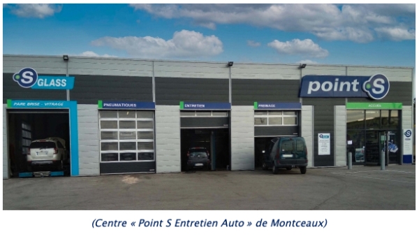Franchise Point S : ouverture d'un centre à Montceaux (01)