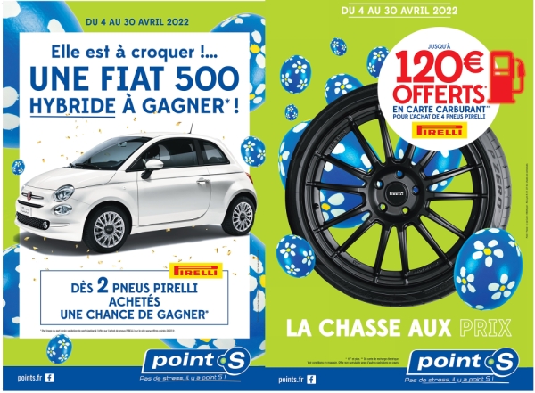Franchise Point S lance une campagne promotionnelle avec Pirelli