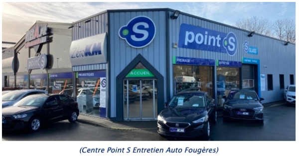Franchise Point S : un centre Point S Entretien Auto ouvre ses portes à Fougères (35)