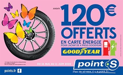 Franchise Point S lance une double campagne promotionnelle avec Goodyear en France et en Europe