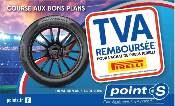 Franchise Point S et Pirelli s