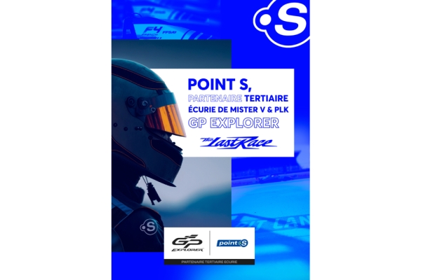 Franchise Point S partenaire tertiaire de l’écurie de Mister V et PLK lors du GP Explorer