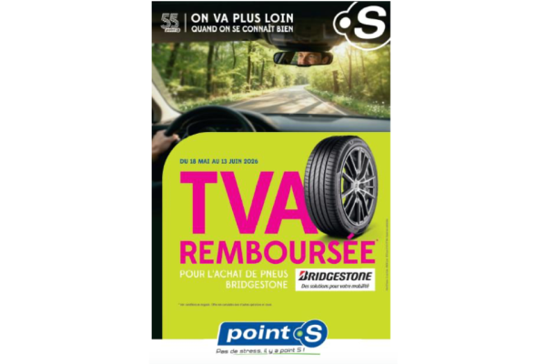 Franchise Point S soutient le pouvoir d’achat des Français avec une nouvelle opération TVA remboursée, des offres produits et en atelier