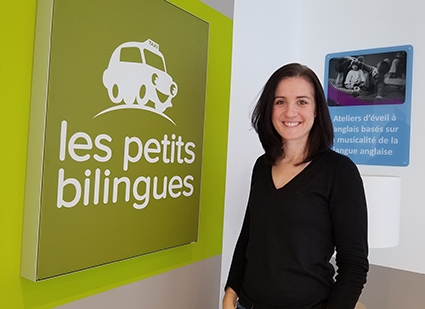 Franchise Les Petits Bilingues : c'est qui la patronne ? c'est Caroline VOUTE...
