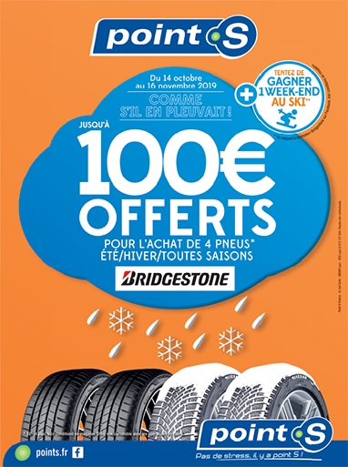 Franchise Point S lance une nouvelle campagne promotionnelle avec Bridgestone