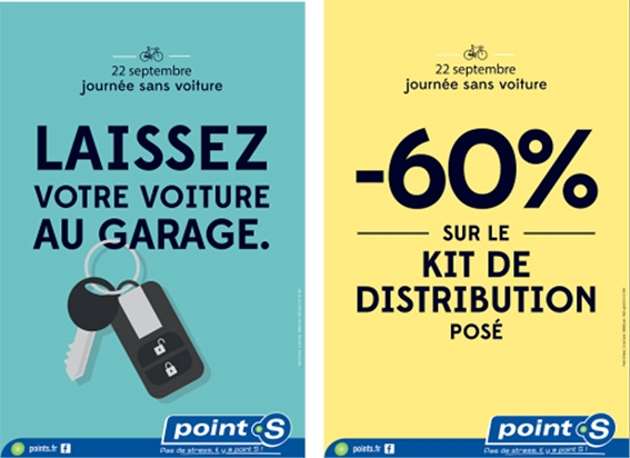 Franchise Point S : Journée Mondiale sans voiture, le réseau incite ses clients à laisser leur véhicule au garage !