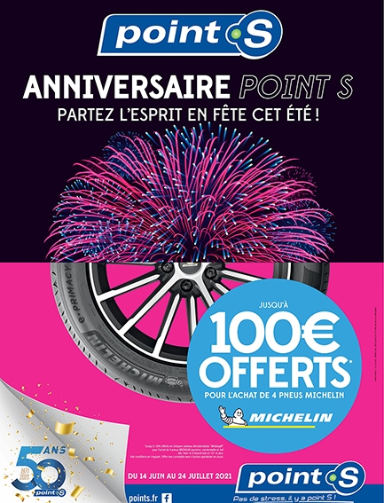 Franchise Point S : le réseau lance une nouvelle campagne promotionnelle avec Michelin
