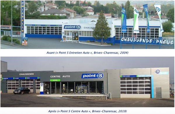 Franchise Point S : rénovation du centre de Brives-Charensac