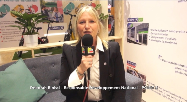 Franchise POINT S : Déborah Binisti à Franchise Expo Paris 2023 Franchise POINT S : Déborah Binisti à Franchise Expo Paris 2023