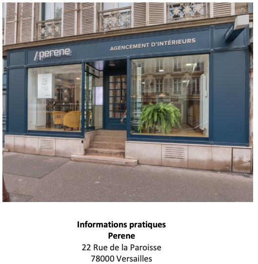 Franchise Perene : ouverture d'une boutique à Versailles