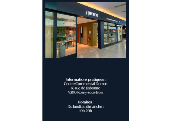 Franchise Perene : ouverture nouvelle boutique