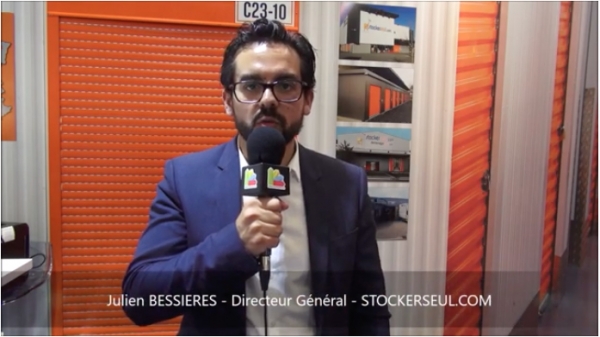 Interview de Julien BESSIERES, directeur général de la franchise stockerseul.com à Franchise Expo 2019