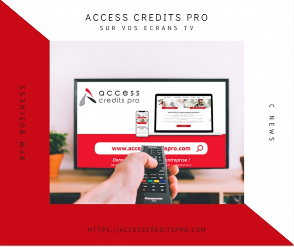 Franchise ACCESS CREDITS PRO : présence à la télévision ! 