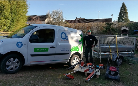 Franchise O2 Care Services : un nouveau jardinier indépendant O2 Care Services à Vichy (03)