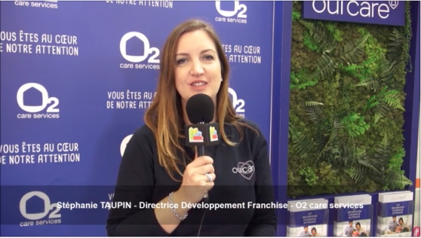 Interview de la franchise  O2 care services au Salon des Services à la Personne 2018 à Paris Porte de Versailles