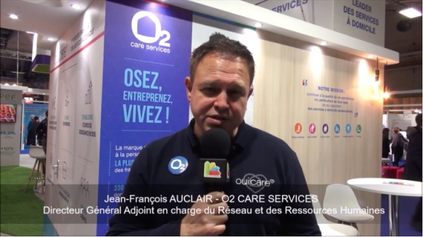 Ouvrir une Franchise O2 Care Services - Interview de Jean-François AUCLAIR au SAP 2019 Paris