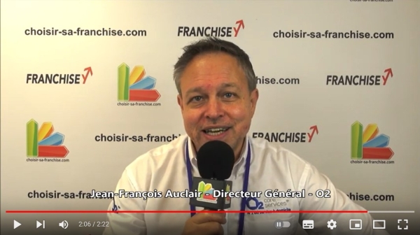 Franchise O2 - Jean-François Auclair - Interview au Salon des Services à la Personne 2022