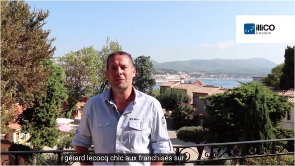 Franchise illiCO travaux : interview de Gérard Lecoq Chicot de l'agence du Havre