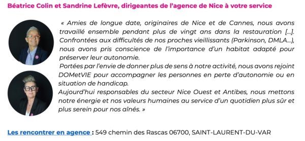 Franchise DOMetVIE s’installe à Nice