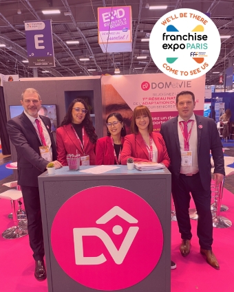 Franchise DOMetVIE participera au Salon de la Franchise 2025 à Paris !