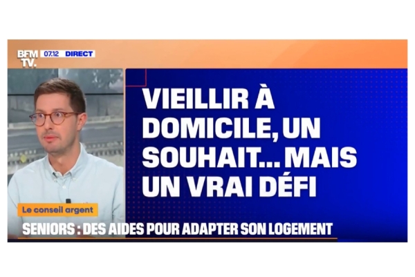 Franchise DOMetVIE sur BFM TV : des solutions concrètes face au défi du vieillissement