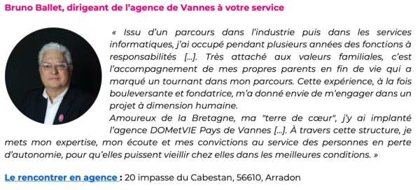Franchise DOMetVIE s’installe à Vannes
