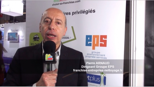 Interview de Pierre ARNAUD, président du Groupe EPS au Salon des Services à la Personne 2018 à Paris Porte de Versailles