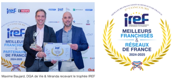 Franchise Vie & Véranda distinguée aux Trophées IREF pour l’excellence de sa stratégie de communication social media