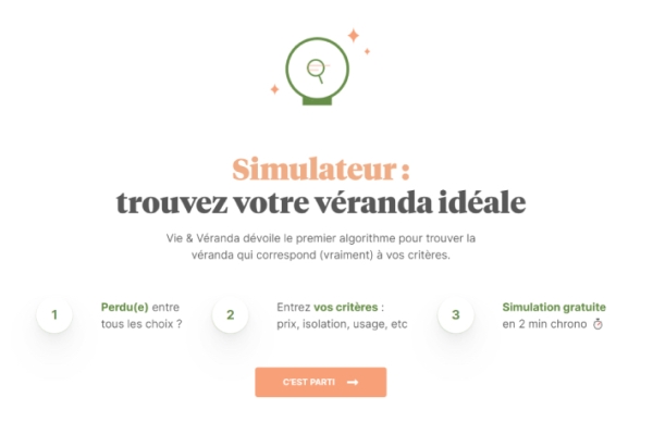 Franchise Vie & Véranda lance son simulateur : le premier algorithme pour trouver la véranda idéale