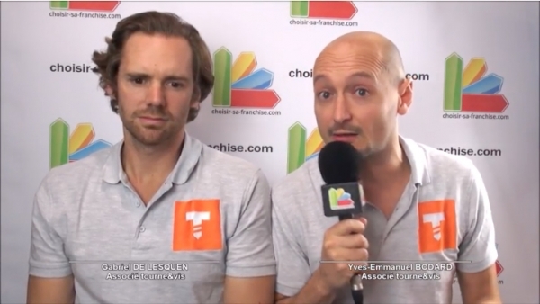 Interview de Gabriel DE LESQUEN et Yves-Emmanuel BODARD de la franchise tourne&vis au Salon SME 2018
