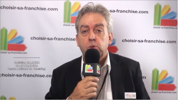 Interview de Christian GARNIER de la franchise Centre National du Coaching au Salon SME 2018