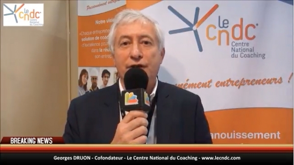 Interview de Georges DRUON, Co-Fondateur de la franchise Le Centre National du Coaching au salon Franchise Expo Paris 2018