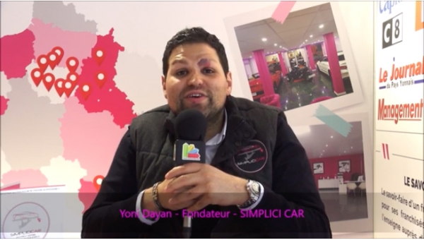 Interview de Yoni Dayan, fondateur de la franchise Simplici Car à Franchise Expo 2019